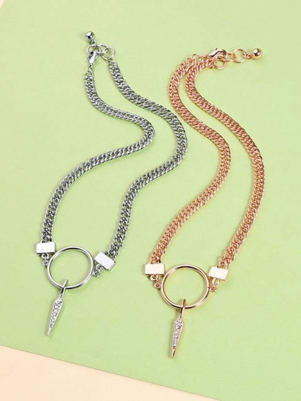 Womens Choker Necklace‎ with Pendant